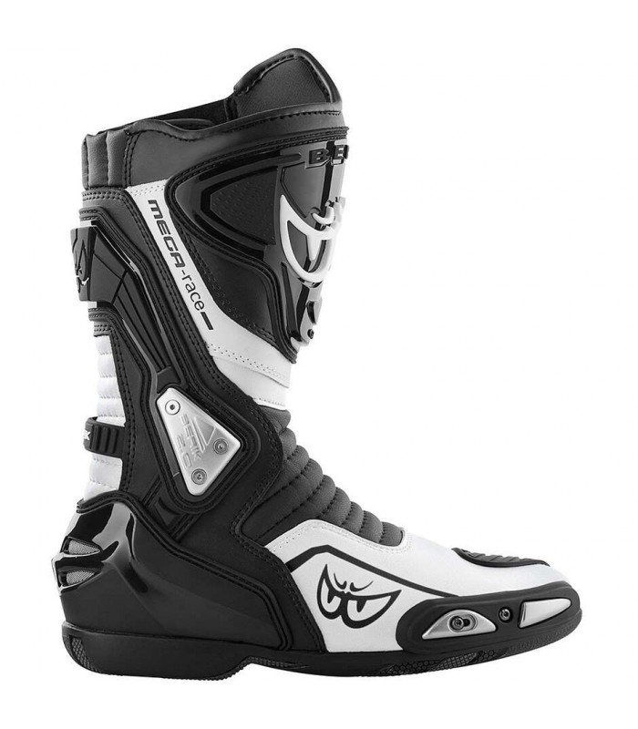Berik 2.0 Rennstiefel Donington weiss schwarz