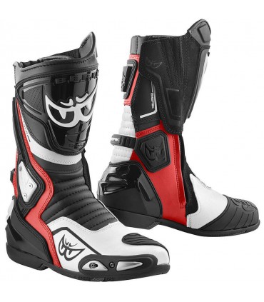 Berik 2.0 Rennstiefel Donington weiss rot
