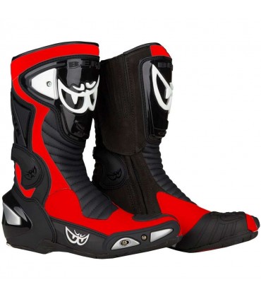 Berik Race X Evo black red racing boots