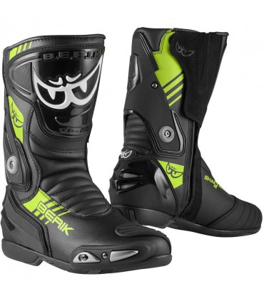 Stivali racing Berik Chaft 3.0 nero giallo