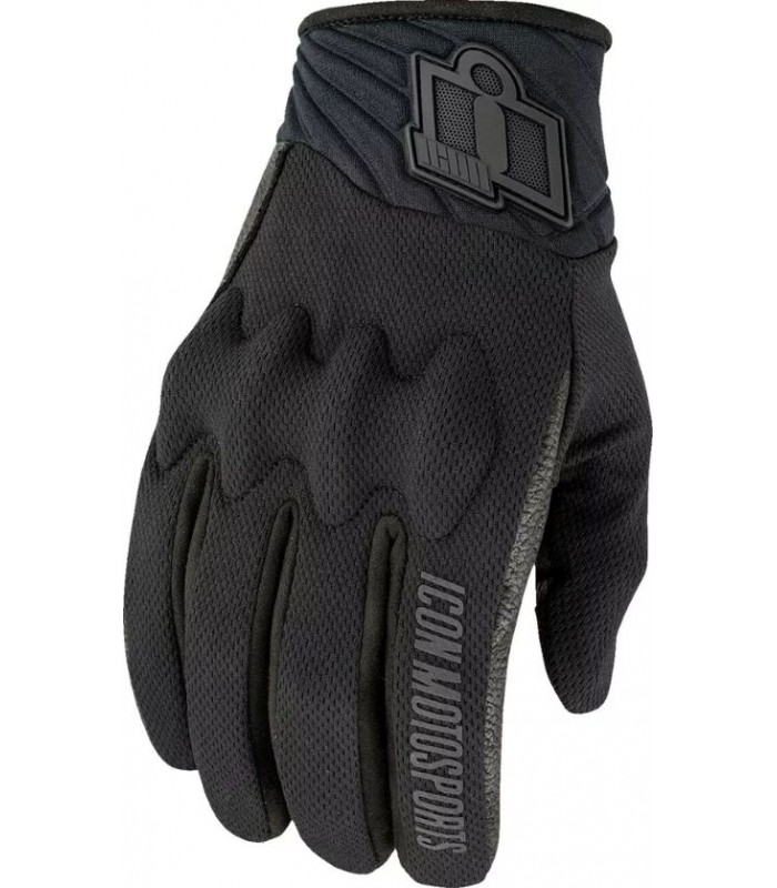 Handschuhe ICON ANTHEM 3 TOUCHSCREEN SCHWARZ