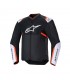 Sommer jacke Alpinestars Viper Air V4 schwarz weiss rot