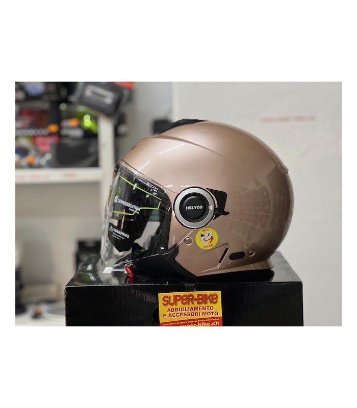 Jet helm Airoh Helyos pink
