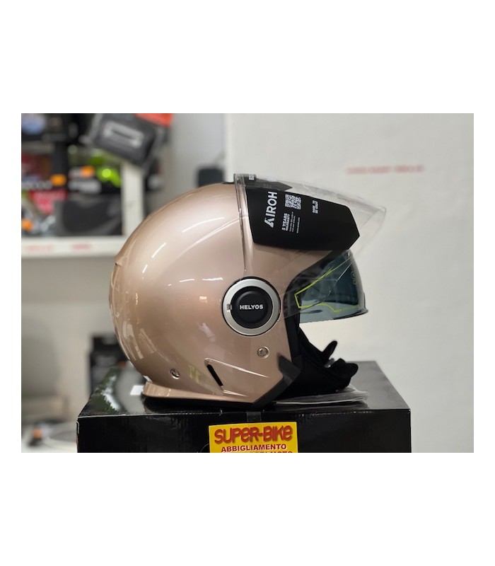 Jet helm Airoh Helyos pink