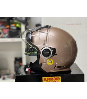 Casco jet Airoh Helyos rosa