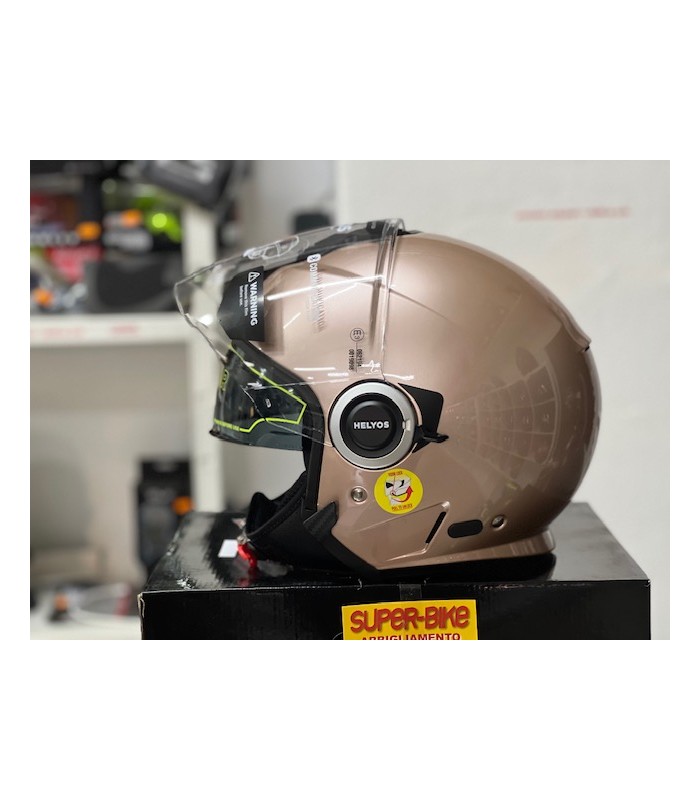 Jet helm Airoh Helyos pink