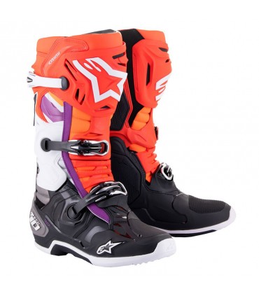 Alpinestars Tech 10 Schwarz orange