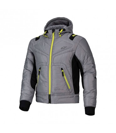 Motorrad jacke Alpinestars Mohobbs WP grau