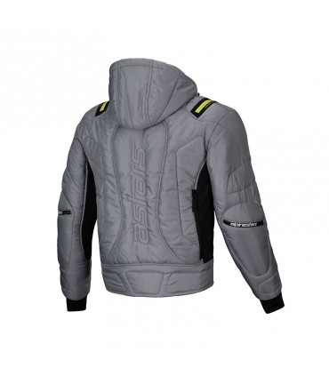 Motorrad jacke Alpinestars Mohobbs WP grau