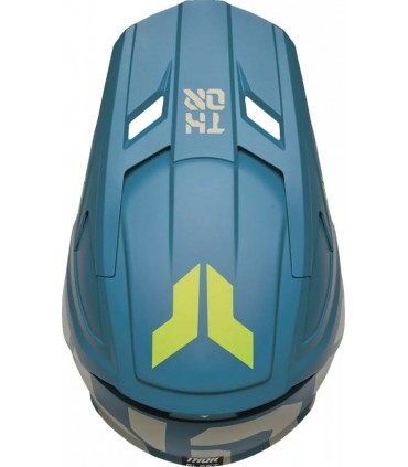 Thor Fleet Forge blue matt youth cross helmet