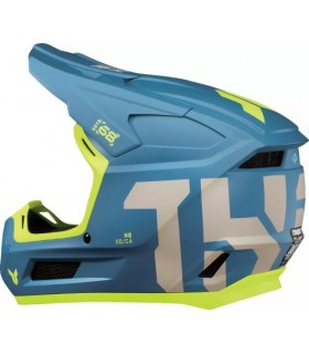Casque enfant cross Thor Fleet Forge bleu matt