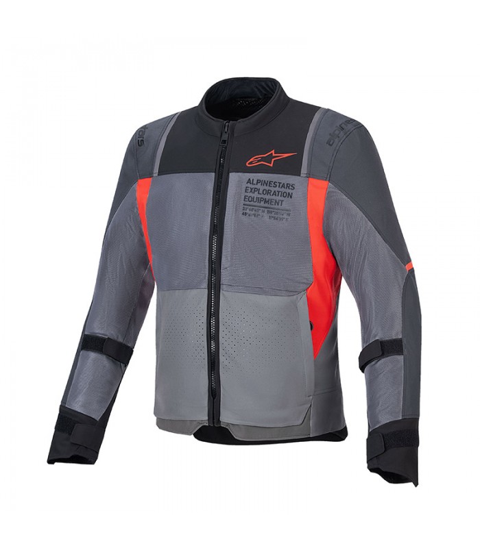 Sommer jacke Alpinestars ST-2 Air rot