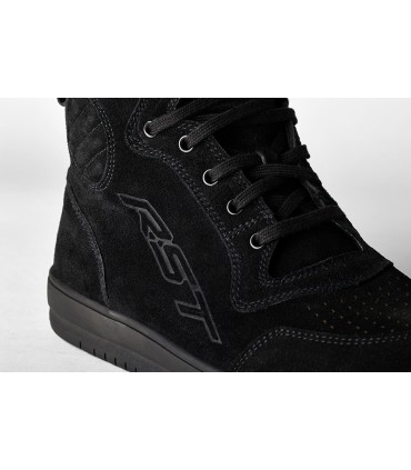 Chaussures femme moto RST Hitop full noir
