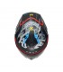Nexx Y.100R Urbangram blacke red matt helmet