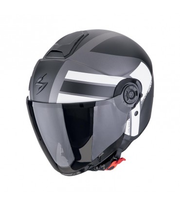 Casco Scorpion Exo City 2 Blur argento opaco