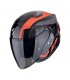 Casco jet Scorpion Exo Z1 Vue nero rosso