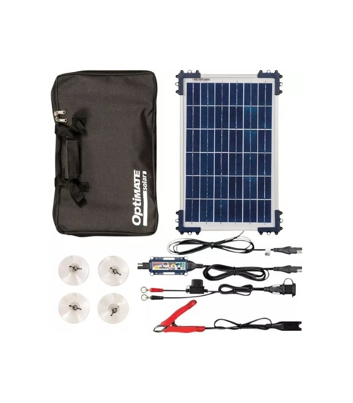 Tecmate CHARGER solar duo 10W travel kit