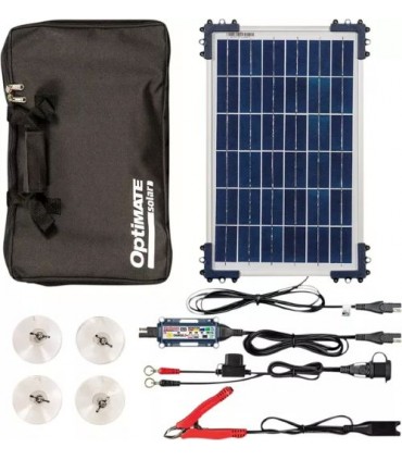 Tecmate CHARGER solar duo 10W travel kit