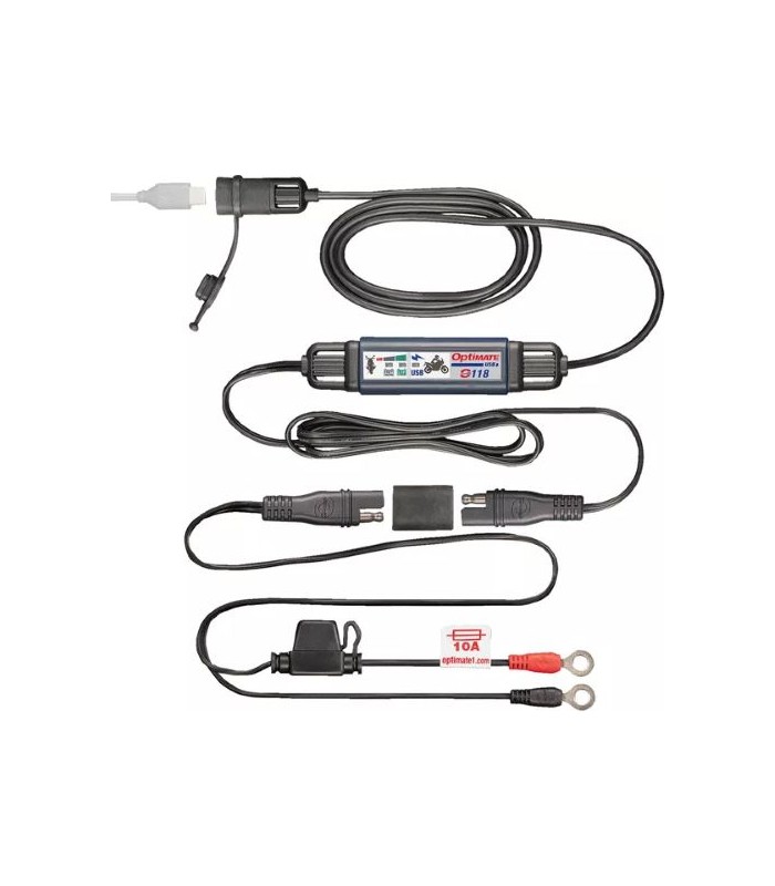 Tecmate CHARGER USB-C 3.3A SAE