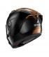 Casque Shark Aeron Carbon Skin noir marron