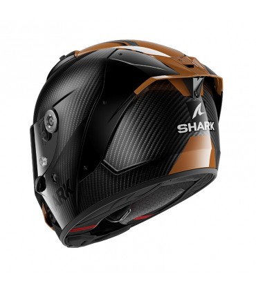 Shark Aeron Carbon Skin black brown helmet