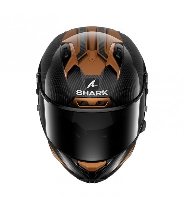 Casque Shark Aeron Carbon Skin noir marron
