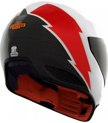 Icon Domain Slabtown white helmet