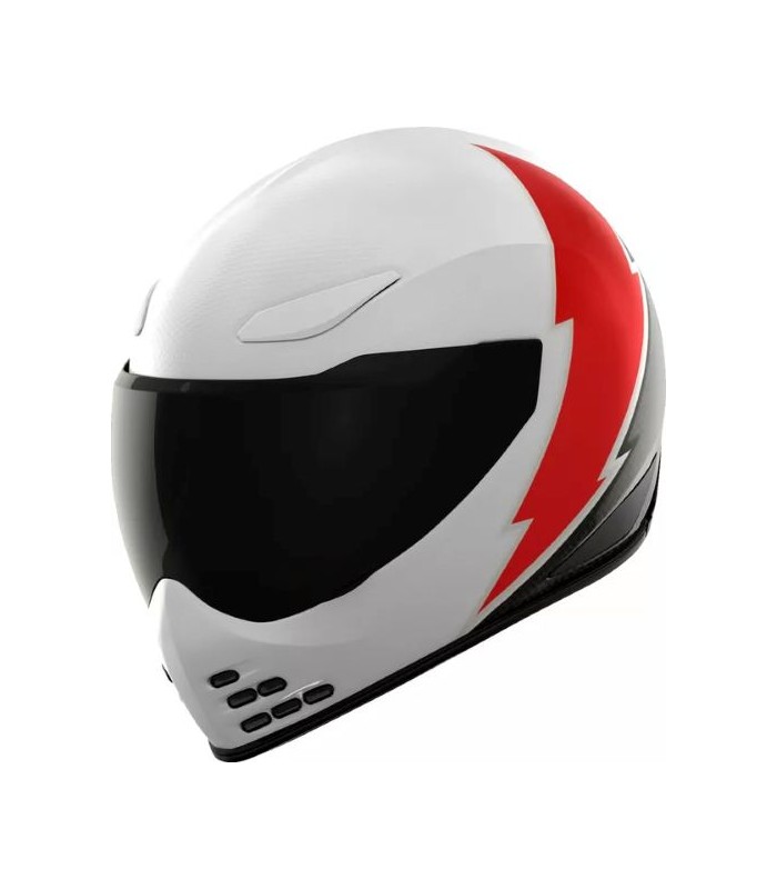 Icon Domain Slabtown white helmet