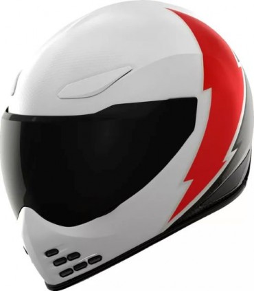 Icon Domain Slabtown white helmet