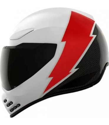 Icon Domain Slabtown white helmet