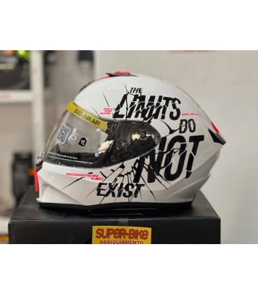 Scorpion Exo-Jnr Air Boum kid white helmet