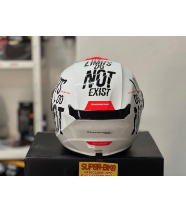 Scorpion Exo-Jnr Air Boum kid white helmet