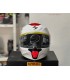 Scorpion Exo-Jnr Air Boum kid white helmet