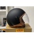 Casco Jet Tucano Urbano EL Jettin nero opaco marrone