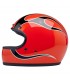 Biltwell Gringo Comp Orange Flames helmet