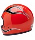Biltwell Gringo Comp Orange Flames helmet