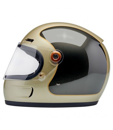 Helm Biltwell Gringo SV Metallic Champagne/Charcoal Tracke