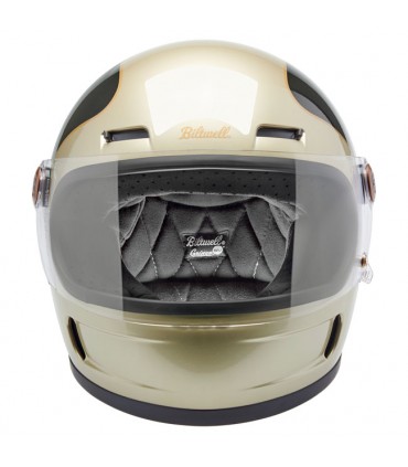 Helm Biltwell Gringo SV Metallic Champagne/Charcoal Tracke