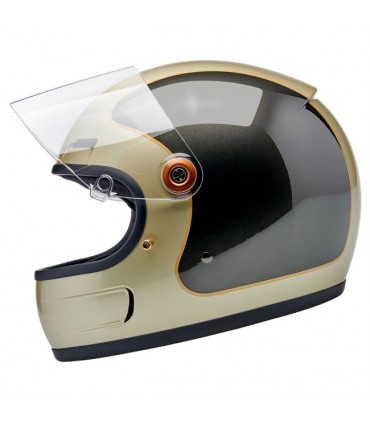 Helm Biltwell Gringo SV Metallic Champagne/Charcoal Tracke