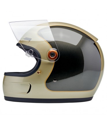 Helm Biltwell Gringo SV Metallic Champagne/Charcoal Tracke