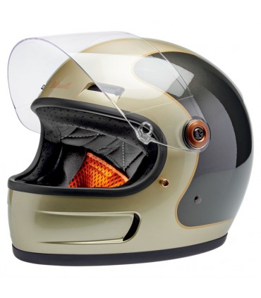 Helm Biltwell Gringo SV Metallic Champagne/Charcoal Tracke