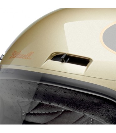 Helm Biltwell Gringo SV Metallic Champagne/Charcoal Tracke