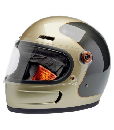 Helm Biltwell Gringo SV Metallic Champagne/Charcoal Tracke