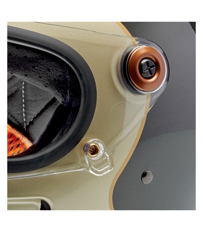 Helm Biltwell Gringo SV Metallic Champagne/Charcoal Tracke
