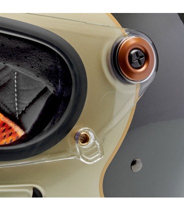 Helm Biltwell Gringo SV Metallic Champagne/Charcoal Tracke