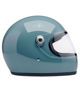 Biltwell Gringo S Agave Blue Gloss helmet