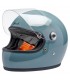 Biltwell Gringo S Agave Blue Gloss helmet