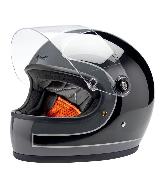 Helm Biltwell Gringo S Storm Tracker Grey/Black