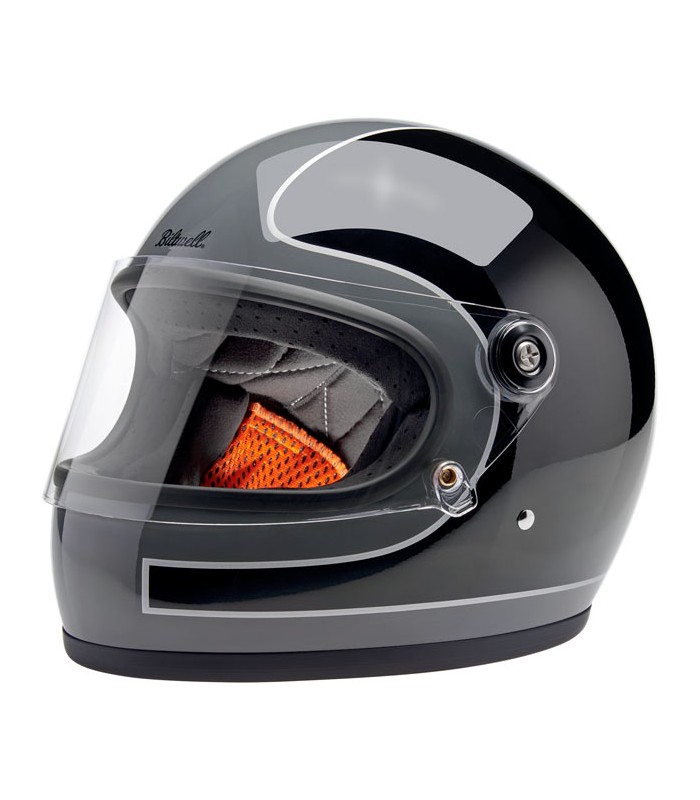 Helm Biltwell Gringo S Storm Tracker Grey/Black