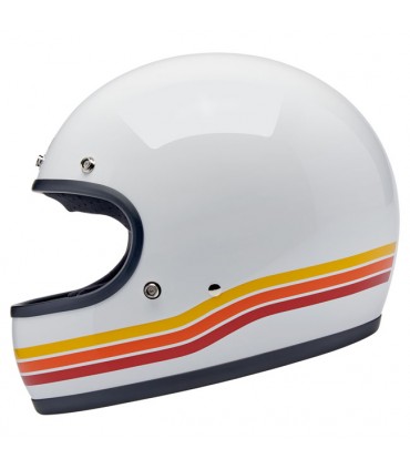 Biltwell Gringo Sunset Spectrum helmet
